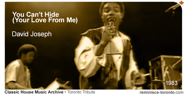 You Can’t Hide (Your Love From Me) *Live